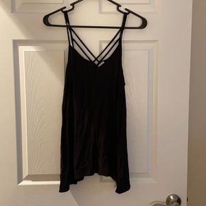 Black strappy Mossimo tank